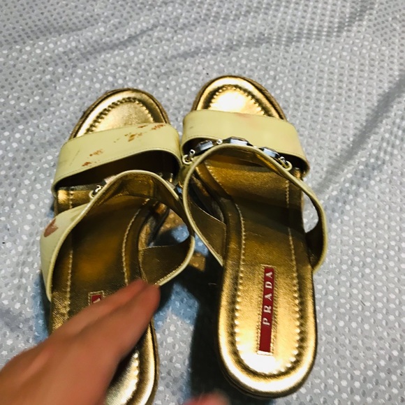 Prada wedges sandals - Picture 11 of 12